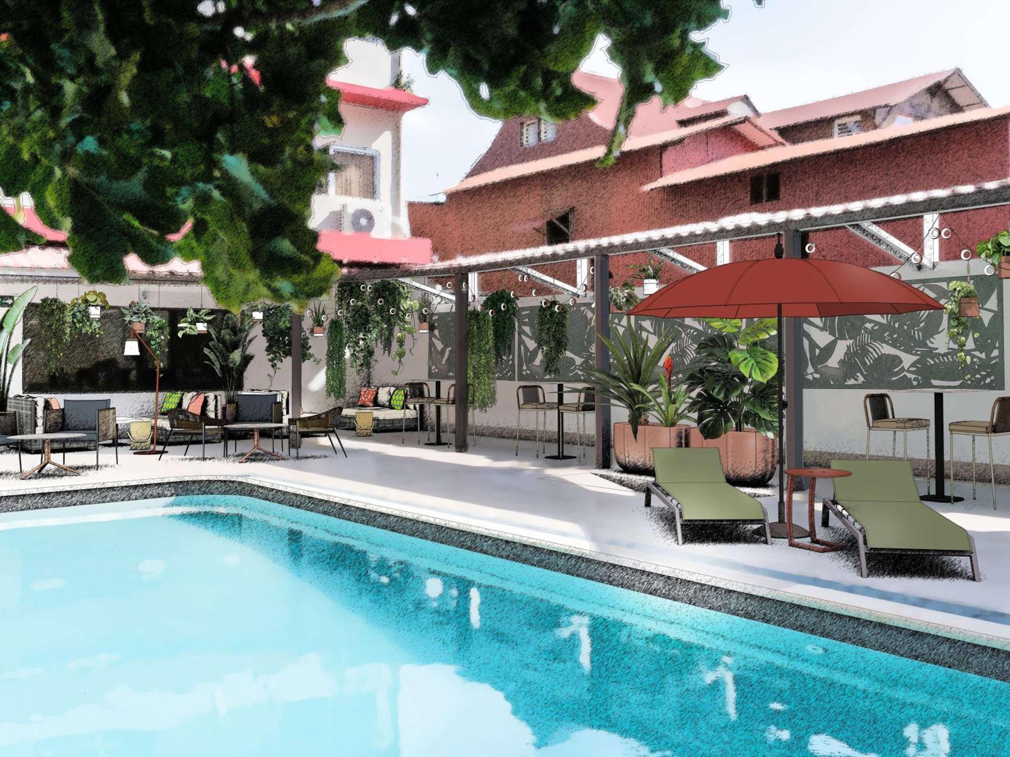 Hôtel Amazonia Cayenne Centre Caiena Exterior foto